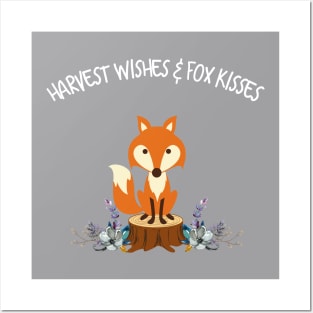 Harvest Wishes & Fox Kisses Posters and Art